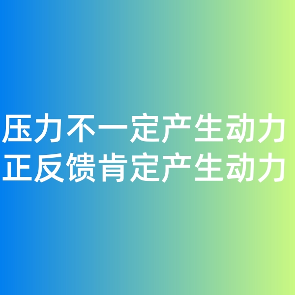 鈀碳回收日記, 壓力不一定產(chǎn)生動(dòng)力，正反饋一定產(chǎn)生動(dòng)力